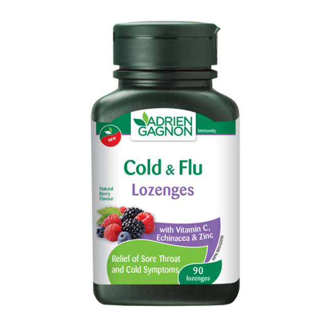 ADRIEN GAGNON ZINC COLD AND FLU LOZENGE - Online Apoteka ADRIEN GAGNON ZINC COLD AND FLU LOZENGE